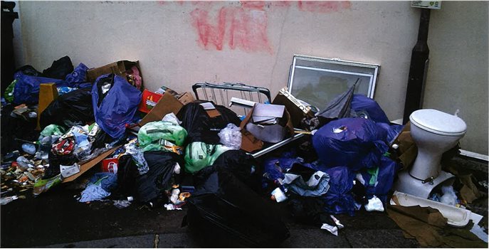 Fly-tipping New Street