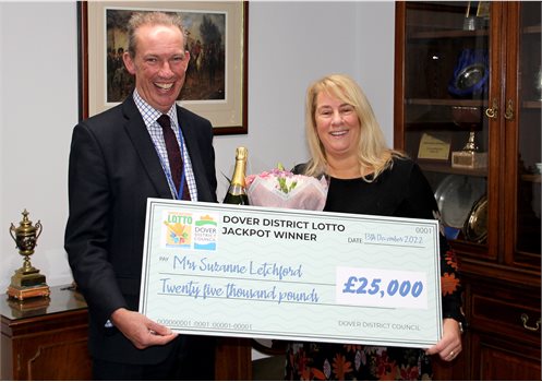 Suzanne Letchford Lottery winner