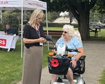 Flora Evans with Tenant - Close