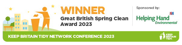 Keep Britain Tidy award banner