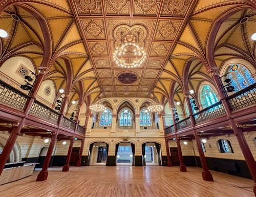 A time to celebrate!  Dover's town hall welcomes you2